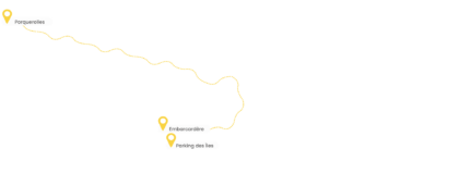 chemin parking des iles